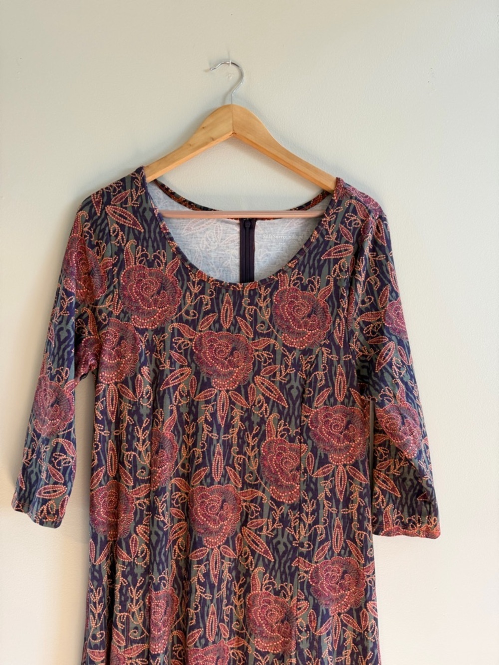 Soft Surroundings Alcott Dress Floral
Maxi Stretch Boho Size large - Picture 5 of 16